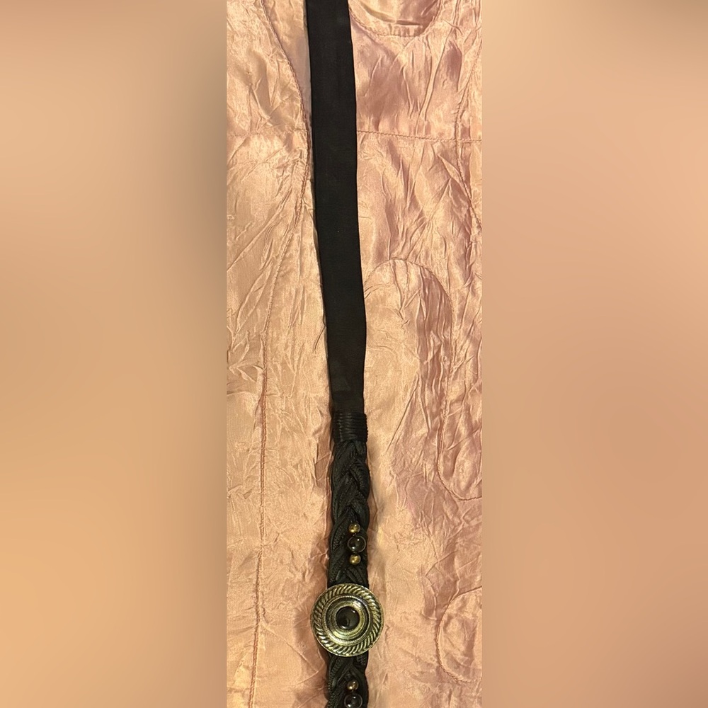 VINTAGE Carolyn Tanne Braided Belt - Picture 5 of 6